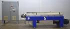 Used Alfa Laval P1-305 Solid Bowl Decanter Centrifuge. 304 Stainless Steel contract areas. Maximum solids density 1.3 kg/dm3. Maximum bowl speed 4200 rpm. Feed temperature 32 to 212 degrees F. Approx...