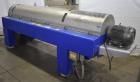 Used Alfa Laval P1-305 Solid Bowl Decanter Centrifuge. 304 Stainless Steel contract areas. Maximum solids density 1.3 kg/dm3. Maximum bowl speed 4200 rpm. Feed temperature 32 to 212 degrees F. Approx...