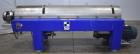 Used Alfa Laval P1-305 Solid Bowl Decanter Centrifuge. 304 Stainless Steel contract areas. Maximum solids density 1.3 kg/dm3. Maximum bowl speed 4200 rpm. Feed temperature 32 to 212 degrees F. Approx...