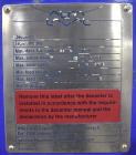 Used Alfa Laval P1-305 Solid Bowl Decanter Centrifuge. 304 Stainless Steel contract areas. Maximum solids density 1.3 kg/dm3. Maximum bowl speed 4200 rpm. Feed temperature 32 to 212 degrees F. Approx...