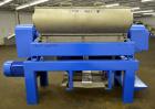 Used Alfa Laval UVNX-418 Solid Bowl Decanter Centrifuge. 316 Stainless steel (product contact areas). Approximate 70mm single lead conveyor, 2 or 3 phase machine, maximum bowl speed 3250 rpm, regulat...