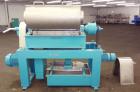Used Alfa Laval UVNX-314B-11G Solid Bowl Decanter Centrifuge. 316 Stainless steel (product contact areas). approximate 70mm double lead conveyor, maximum bowl speed 3250 rpm, base, single row of line...