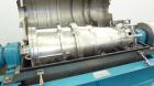 Used Alfa Laval UVNX-314B-11G Solid Bowl Decanter Centrifuge. 316 Stainless steel (product contact areas). approximate 70mm double lead conveyor, maximum bowl speed 3250 rpm, base, single row of line...
