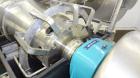 Used Alfa Laval UVNX-314B-11G Solid Bowl Decanter Centrifuge. 316 Stainless steel (product contact areas). approximate 70mm double lead conveyor, maximum bowl speed 3250 rpm, base, single row of line...