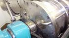 Used Alfa Laval UVNX-314B-11G Solid Bowl Decanter Centrifuge. 316 Stainless steel (product contact areas). approximate 70mm double lead conveyor, maximum bowl speed 3250 rpm, base, single row of line...