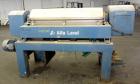 Used Alfa Laval UVNX-418 (2 or 3 phase) Solid Bowl Decanter Centrifuge. 316 Stainless steel (product contact areas). single lead conveyor, single row of lined cake discharge ports,cake discharge cage...