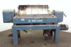 Used Alfa Laval UVNX-418 (2 or 3 phase) Solid Bowl Decanter Centrifuge. 316 Stainless steel (product contact areas). single lead conveyor, single row of lined cake discharge ports,cake discharge cage...