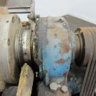 Used Alfa Laval UVNX-418-B11 Solid Bowl Decanter Centrifuge (3 phase unit). 316 Stainless steel (product contact areas), maximum bowl speed 4000 rpm, single row of lined cake discharge ports, 110 mm ...