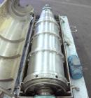 Used Stainless Steel Alfa Laval Solid Bowl Decanter Centrifuge, UVNX-418B-31 
