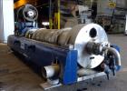 Used Andritz D3LL-C30CHP Solid Bowl Decanter Centrifuge, 316 Stainless Steel (product contact areas). Maximum bowl speed 4000 rpm, 10 degrees beach contour, 6