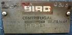 Used Bird Solid Bowl Decanter Centrifuge,  Model 0100