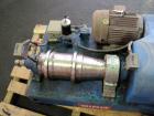 Used Bird/Flottweg 0250 Z23-3/401 Solid Bowl Decanter Centrifuge. 316 Stainless steel construction (product contact areas). Maximum bowl speed 4500 rpm, 8 degree contour bowl assembly, 3.5