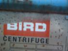 Used Bird Solid Bowl Centrifuge, model 2500. 75 hp motor, frame, etc.