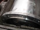 USED: Bird HB-2500 solid bowl decanter centrifuge, 316 stainless steel. 8 deg contour bowl, end discharge. 6