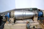 Used Dorr Oliver Merco 16L Solid Bowl Decanter Centrifuge. 316 Stainless steel construction (product contact area), maximum bowl speed 4000 rpm, 5” double lead conveyor with welded hardfacing, auger ...