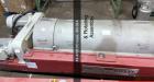 Used Dupps Model GMT-470EVO Decanter Centrifuge. Stainless steel construction. Bowl driven by approximate 50hp motor, 20hp back drive. 1-1/2