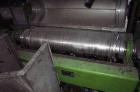 USED: Flottweg Sortikanter, type K4D-4444. 316 stainless steel construction on product contact parts. 2 solids, 1 liquid. Max bowl speed 3500 rpm by a 28.6 kW/30 kW-380 volt/50 cycle/3 ph motor. Comp...