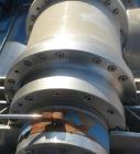 Used Flottweg Z-23-3/441 Tricanter Solid Bowl Centrifuge. 329 Stainless steel construction (product contact areas), maximum bowl speed 6000 rpm, 4630 x G force, discharge casing chutes, fiberglass bo...