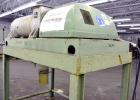 Used Flottweg Z32-3/401G Solid Bowl Decanter Centrifuge, 316 stainless steel (product contact areas). Pressure-tight design, max bowl speed 4500 rpm, bowl diameter 12.6