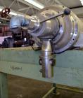 Used Flottweg Z32-3/401G Solid Bowl Decanter Centrifuge, 316 stainless steel (product contact areas). Pressure-tight design, max bowl speed 4500 rpm, bowl diameter 12.6