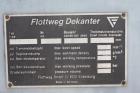 Used- Flottweg Solid Bowl Decanter Centrifuge, Model Z32-4/451