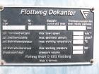 Used- Flottweg Solid Bowl Decanter Centrifuge, Model Z32-4/451