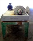Used Stainless Steel Flottweg Solid Bowl Horizontal Decanter Centrifuge