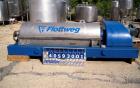 Used Flottweg  Z53-4/451 Solid Bowl Horizontal Decanter Centrifuge, 2205 stainless steel (product contact areas), 10
