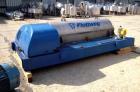 Used Flottweg  Z53-4/451 Solid Bowl Horizontal Decanter Centrifuge, 2205 stainless steel (product contact areas), 10
