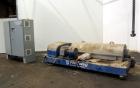 Used Flottweg Z53-4/454 Solid Bowl Horizontal Decanter Centrifuge. 2205 Stainless steel construction (product contact areas), max bowl speed 3250 rpm, single lead conveyor, gearbox, feed pipe, lubric...
