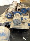 Used Flottweg Z53-4/454 Solid Bowl Horizontal Decanter Centrifuge. 2205 Stainless steel construction (product contact areas), max bowl speed 3250 rpm, single lead conveyor, gearbox, feed pipe, lubric...