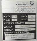 Used Flottweg Z53-4/454 Solid Bowl Horizontal Decanter Centrifuge. 2205 Stainless steel construction (product contact areas), max bowl speed 3250 rpm, single lead conveyor, gearbox, feed pipe, lubric...
