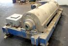 Used- Flottweg Z53-4/454 Solid Bowl Horizontal Decanter Centrifuge. 2205 Stainless steel construction (product contact areas...