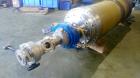 Used Flottweg Z6E-4/444 Tricanter Solid Bowl Decanter Centrifuge. Max bowl speed 3200 rpm, three phase separation (liquid/liquid/solids separation), conveyor, base, casing, feed pipe, grease lubricat...