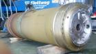 Used Flottweg Z6E-4/444 Tricanter Solid Bowl Decanter Centrifuge. Max bowl speed 3200 rpm, three phase separation (liquid/liquid/solids separation), conveyor, base, casing, feed pipe, grease lubricat...