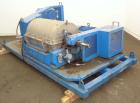 Used Stainless steel Hutchinson Hayes Solid Bowl Decanter Centrifuge