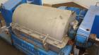 Used Stainless steel Hutchinson Hayes Solid Bowl Decanter Centrifuge
