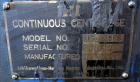 Used Stainless Steel Solid Bowl Decanter Centrifuge, IHI HS-325FS