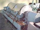 Used IHI HS-505 Solid Bowl Tricanter Centrifuge. Stainless steel construction (product contact areas), max bowl speed 3550, 3500 x 
