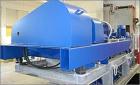 Used KHD Humboldt S2-1 Solid Bowl Decanter Centrifuge. Carbon steel construction (product contact areas). Max bowl speed 2650 rpm, bowl diameter 17.55