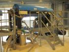Used Noxon DC-20 Solid Bowl Decanter Centrifuge. High strength steel with Wolfram carbide coating, 24.7 hp/18.5 kW screw motor and 29.3 hp/22 kw drum motor. Capacity 528-6606 gallons/h (2-25 m3/h), m...