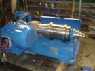 Reconditioned-Pfaudler/Flottweg Z1L solid bowl decanter centrifuge. 316 stainless steel construction (product contact areas), hardfaced solids discharge ports, 1.5