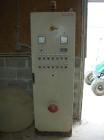 Used Pieralisi model Baby 1 solid bowl decanter centrifuge. Max bowl speed 5200 rpm, 35000 x 