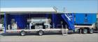 Used 40' Mobile Pieralisi Giant 2 Decanter Centrifuge System, stainless steel construction (product contact areas), max bowl speed 2200 rpm, single lead conveyor with wear protection, 55 kW roto-dif,...