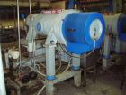 USED: Pieralisi Major 2 solid bowl decanter centrifuge, stainlesssteel construction on product contact areas. Sanitary configuration.Prior use: olive oil. L/D ratio 3.48, max bowl speed 4100 rpm, sin...