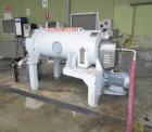 Used Pieralisi Jumbo 2 Solid Bowl Decanter Centrifuge. Stainless steel on product contact areas. Maximum bowl speed 3250 rpm, single lead conveyor, gearbox incl. back drive, cast casing, feed pipe, 5...