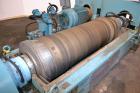 Used Sharples DS-406 Super-D-Canter Centrifuge. 317 Stainless steel construction (product contact areas), maximum bowl speed 3250 rpm, 7-1/2 single lead conveyor with sintered tungsten carbide wear p...
