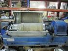 Used Sharples DSNX-4230 Super-D-Canter Centrifuge. (Unit is similar/identical to PM-35000.) Stainless steel construction on product contact areas. Max bowl speed 3650 rpm. 16.6