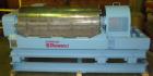 Used Sharples P-3400 Super-D-Canter Centrifuge. 2 Phase or 3 phase separation design (presently has plugs in the 3rd phase ports, just requires screw-in 3rd phase regulating tubes) 316 stainless stee...