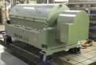 Used- Sharples P-3400 Super-D-Canter Centrifuge, 316 stainless steel construction (product contact areas). Maximum bowl spee...